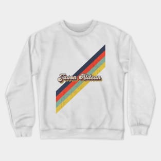 retro vintage color Jason Aldean Crewneck Sweatshirt